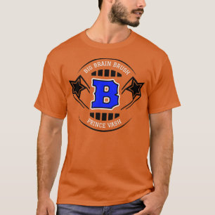 Camiseta Baía de Pincel do Cérebro Grande