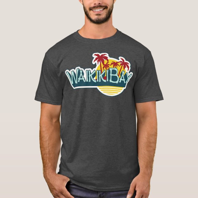 Camiseta Baía de Waikiki (Frente)