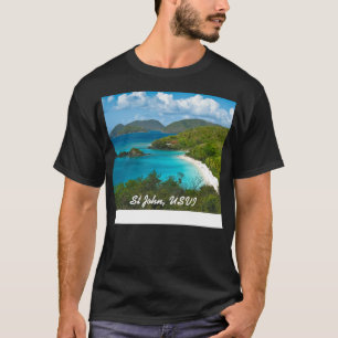Camiseta Baía do tronco, St John USVI