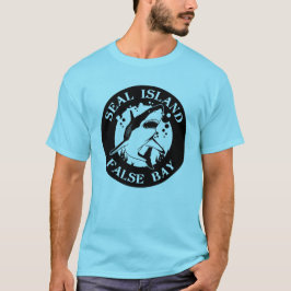 Camiseta Baía Falsa De Seal Island - Mergulho De Scuba Com 