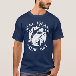 Camiseta Baía Falsa De Seal Island - Mergulho De Scuba Com 