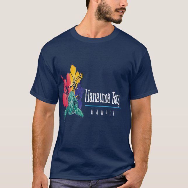 CAMISETA BAÍA HAVAÍ DE HANAUMA (Frente)
