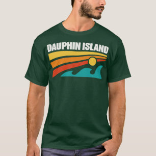Camiseta Baía Móvel de Areia de Alabama, Ilha Dauphin, Golf