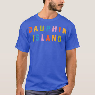 Camiseta Baía Móvel de Areia de Alabama, Ilha Dauphin, Golf