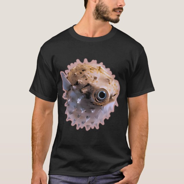 Camiseta baiacu amigável (Frente)