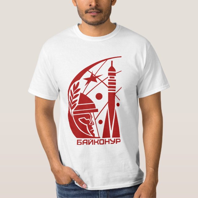 Camiseta Baikonur Cosmodrome (Frente)