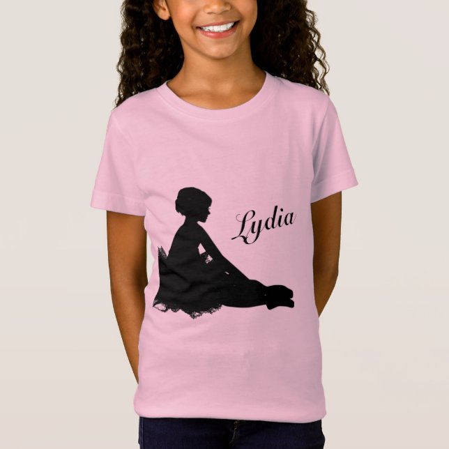 Camiseta Bailarina Cansada Personalizada c/ Nome (Frente)