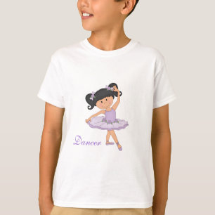 Camiseta Bailarina Dançarino-Pequena no tutu