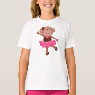 Camiseta Bailarina do macaco