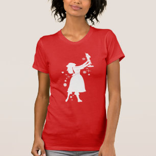 Camiseta Bailarina e Nutcracker no Natal