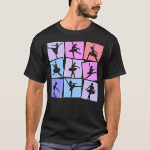 Camiseta Bailarinas Dançarinas Meninas