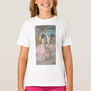 Camiseta Bailarinas em Rosa Edgar Degas