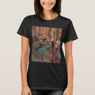 Camiseta Bailarinas, Rosa e Verde de Edgar Degas