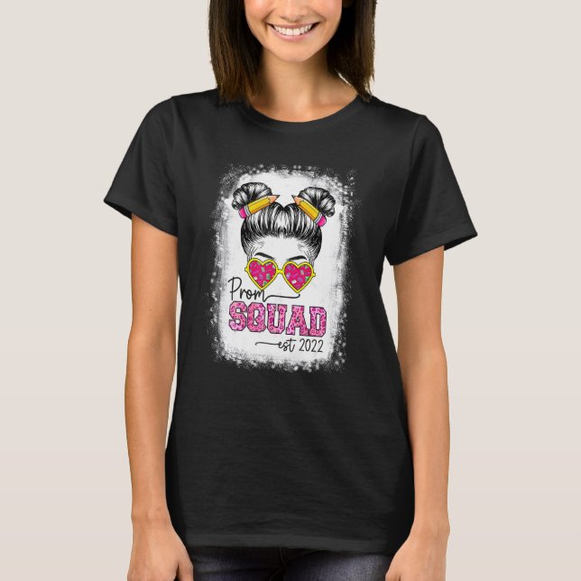 Camiseta Baile de formatura Gráfico Leopard  Squad 2022 Gra (Frente)
