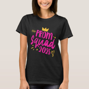 Camiseta Baile de formatura Squad 2025 Queen School Graduat