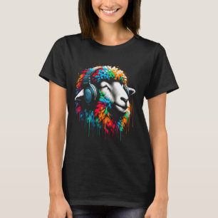 Camiseta Baile de Natal para auscultadores legal