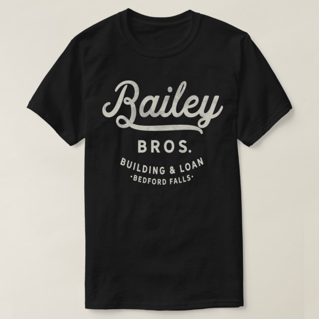 Camiseta Bailey Brothers Building and Loan (Frente do Design)