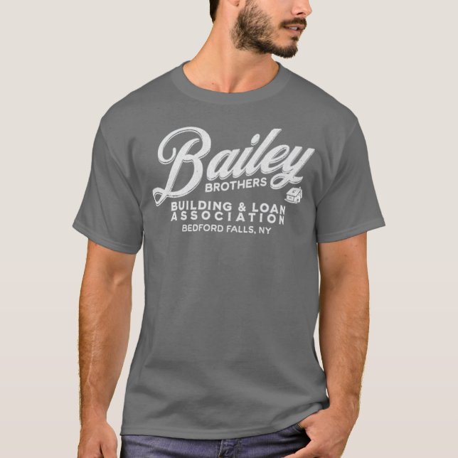 Camiseta Bailey Brothers Building & Loan Association - É (Frente)