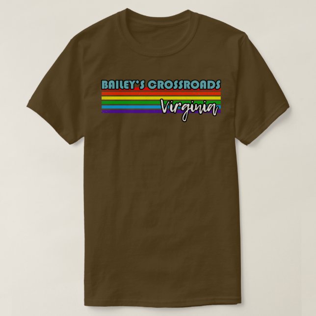 Camiseta Bailey Crossestradas Virginia Pride Bailey Crossro (Frente do Design)