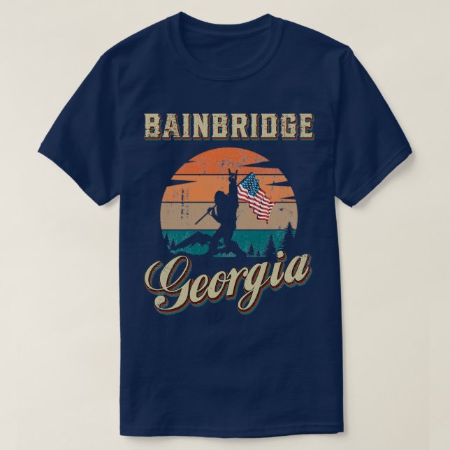 Camiseta Bainbridge Georgia (Frente do Design)