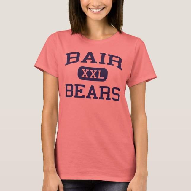 Camiseta Bair Bears Middle School Sunrise Florida (Frente)