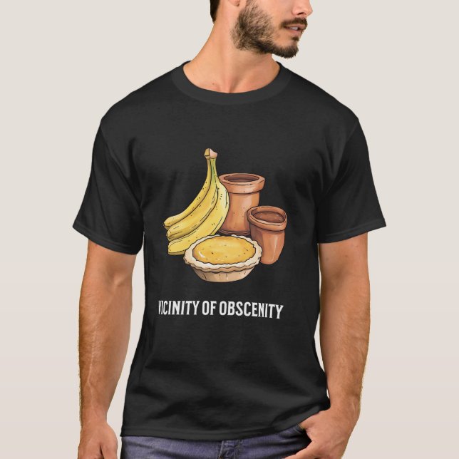 Camiseta Bairro da Obscenidade Sistema Pie Banana Terracott (Frente)