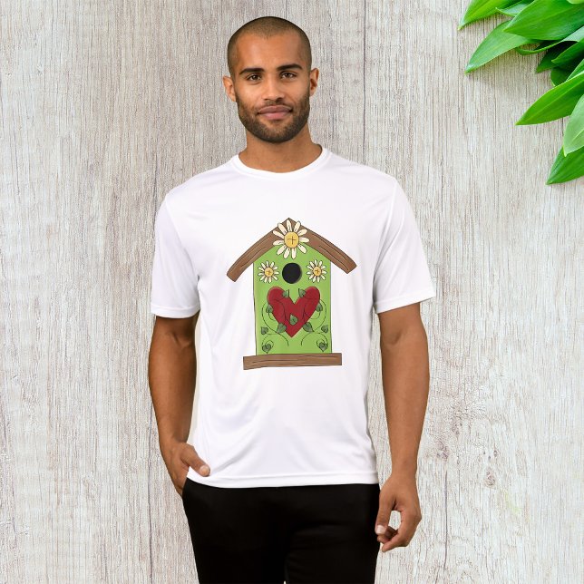 Camiseta Bairro Verde com Coração e Visitas (Criador carregado)
