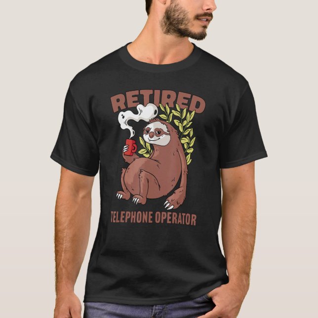 Camiseta Baixa de café com bebendo de lama 4 (Frente)
