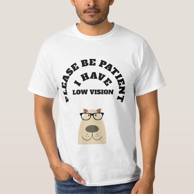 Camiseta Baixa visão (Frente)