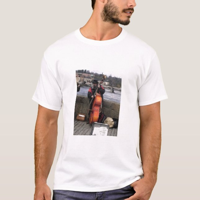 Camiseta Baixista de Praga (Frente)