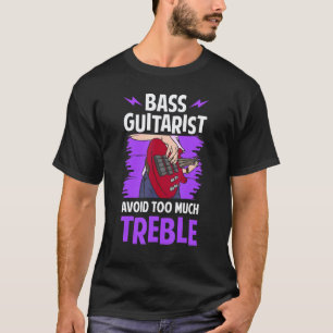Camiseta Baixista Evite Demais Agudos Guitarra