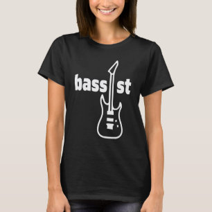 Camiseta Baixista Legal Toca Baixo Escala Curta Baixo G