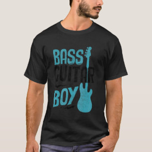 Camiseta Baixo Baixista Meninos E Homens Tocador De Baixo