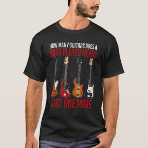 Camiseta Baixo Baixista Mulheres E Homens Baixista 21