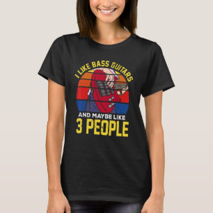 Camiseta Baixo Baixista Mulheres E Homens Tocador De Baixo