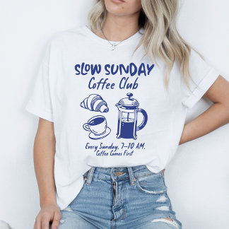 Camiseta Baixo Café Domingo