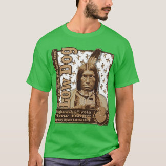 Camiseta Baixo cão Oglala Lakota