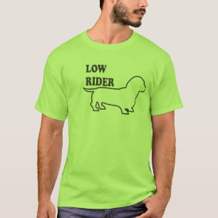 Camiseta Baixo cavaleiro, cão de Weiner