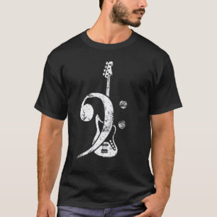 Camiseta Baixo Contrabaixo Clef