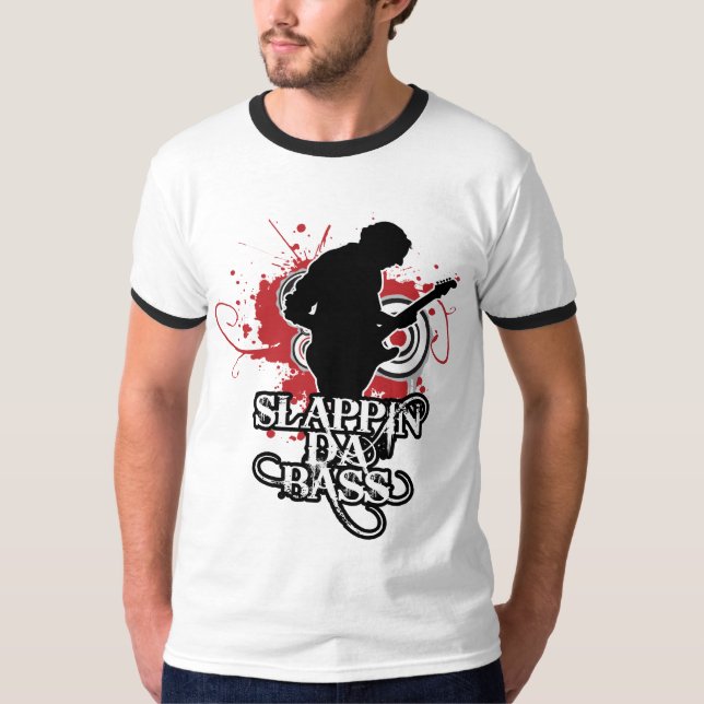 Camiseta Baixo de Slappin a Dinamarca (Frente)