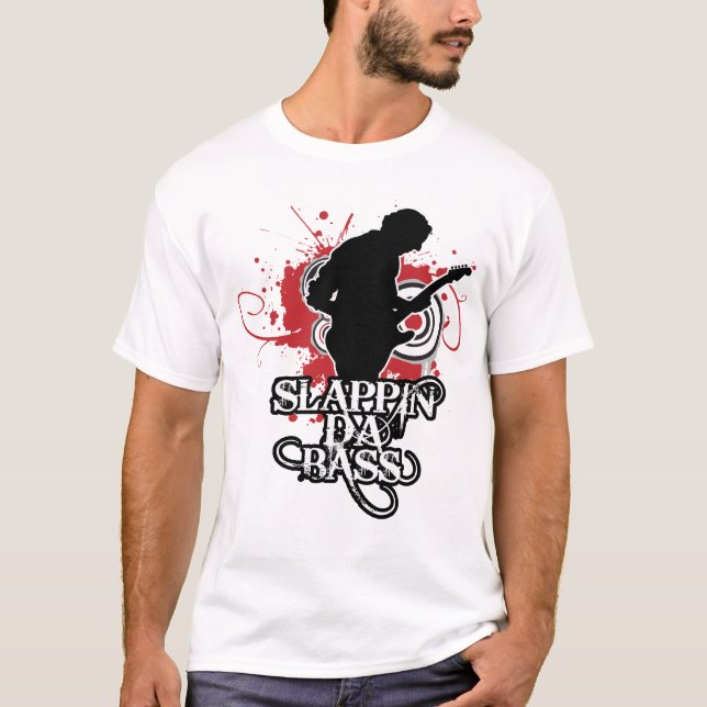 Camiseta Baixo de Slappin a Dinamarca (Frente)