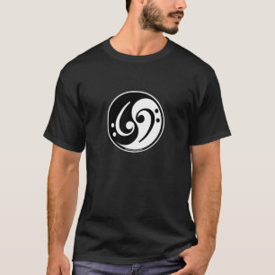 Camiseta baixo de yin-Yang