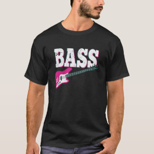 Camiseta Baixo Guitarra Baixista Guitarras Música Rock Músi