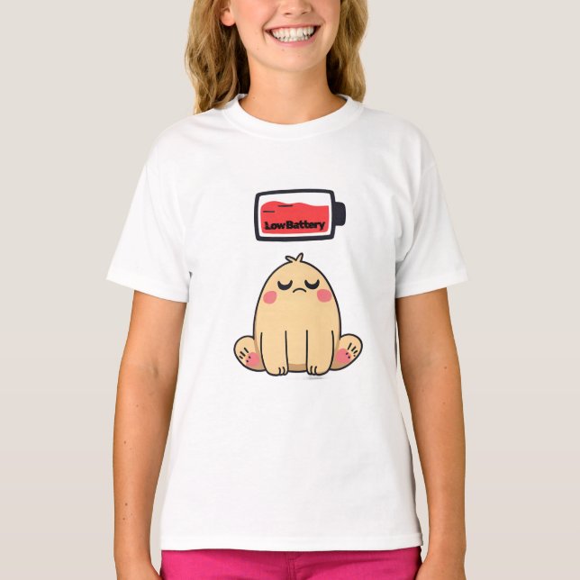 Camiseta Baixo humor de bateria - Engraçado! (Frente)