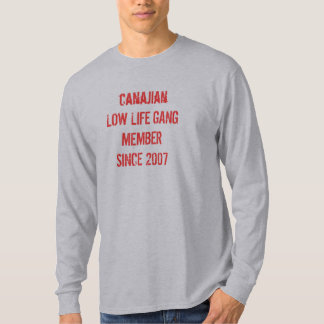 Camiseta BAIXO MEMBRO canajian do GRUPO da VIDA desde 2007