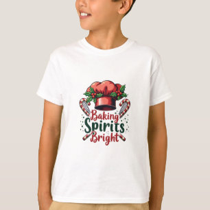 Camiseta Bajulação Espíritos Brilhantes Funny Fazendo Cozin