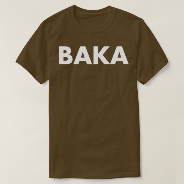 Camiseta Baka (Frente do Design)