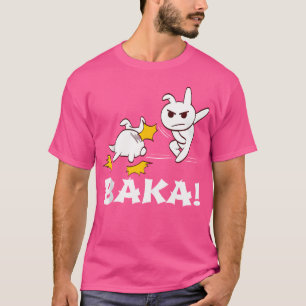 Camiseta Baka Engraçado Anime Japonês Manga Jogos Cosplay