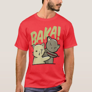 Camiseta Baka Rabbit Anime Merch Japan Estilo Salto Japonês