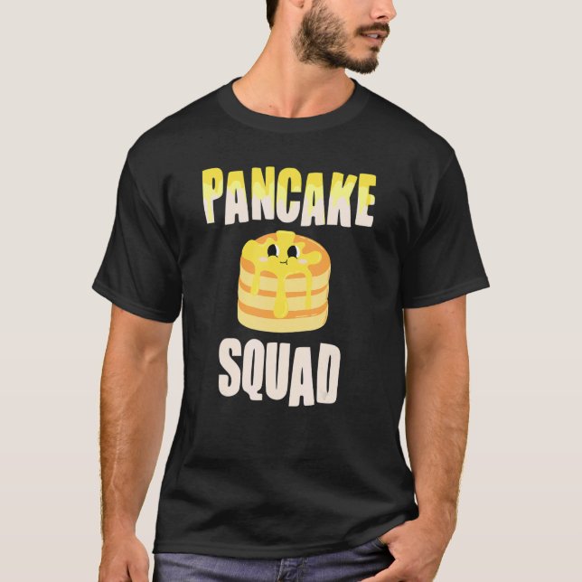Camiseta Bake pancake squad     Pancakes (Frente)